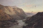 Alfred de breanski The shiel Valley (mk37) oil